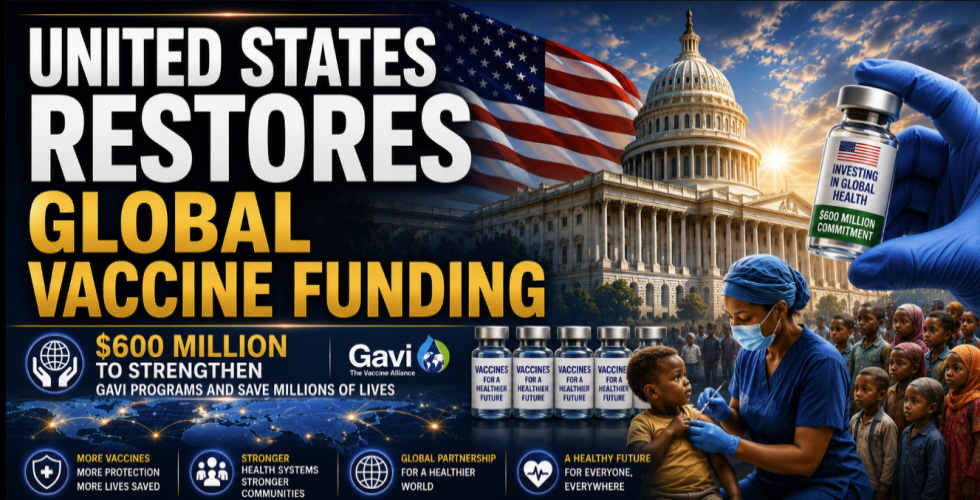 United States Restores Global Vaccine Funding
