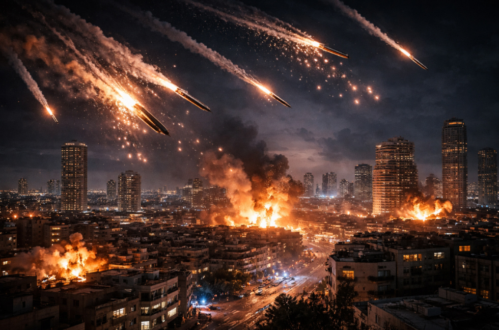 Iran launches missiles, Tel Aviv casualties reported